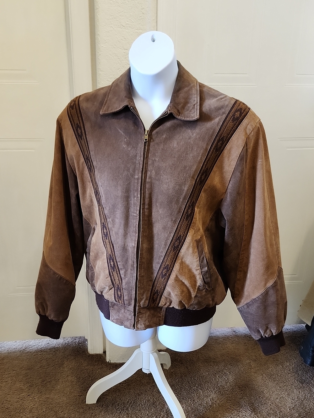 Scully mens western leather jacket SZ XL